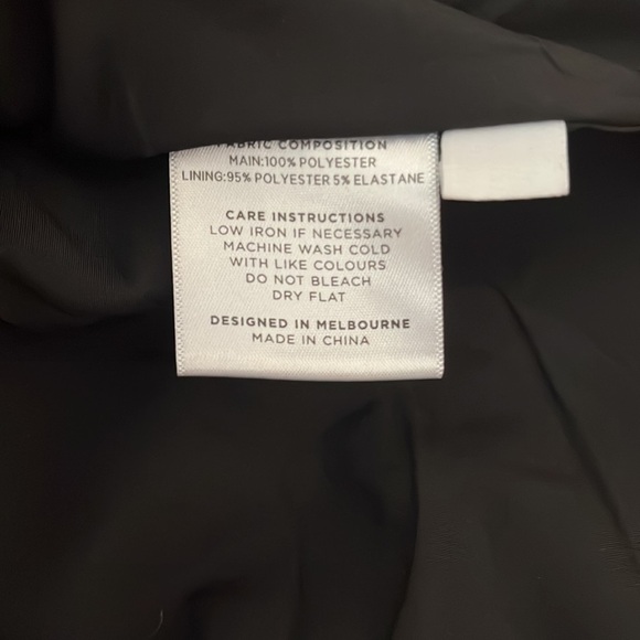 Nakedvice Neva Black Monogrammed Strapless Mini Tube Dress size XS - Picture 10 of 10